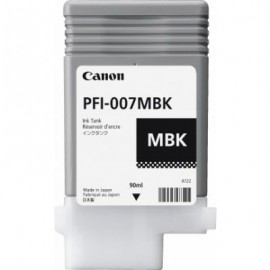TANQUE DE TINTA CANON PFI-007 MBK NEGRO MATE 90ML 2142C001AA