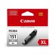 CARTUCHO TINTA CANON CLI-151 GRIS 11ML ALTO RENDIMIENTO