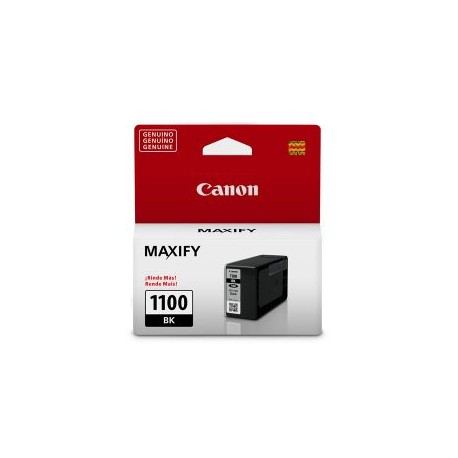 CARTUCHO CANON PGI 1100 BK,MAXIFY MB2010,4000 PÁG,NEGRO 9223B001AA