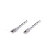 CABLE USB V2.0 MANHATTAN A-B  4.5M PLATA 340465