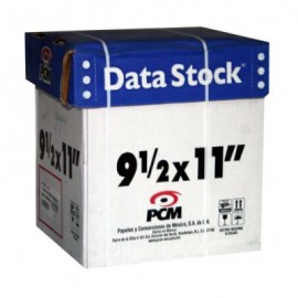 PAPEL PARA IMPRESIÓN PCM DS00113000B, 9.5 X 11, PAPEL STOCK, BLANCO