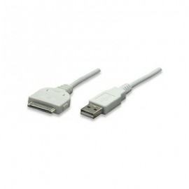 CABLE ILYNK USB MANHATTAN PARA IPOD / IPHONE BLANCO 391856