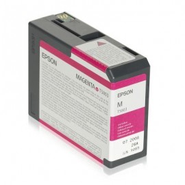 CARTUCHO TINTA EPSON T580 MAGENTA 80ML STYLUSPRO 3800