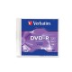 PAQUETE 5 DISCOS VERBATIM DVDR 4.7GB 16X 120MIN SINGLE SLIM CASE
