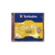 DISCO INDIVIDUAL DOBLE CAPA EN CAJA VERBATIM DVDRW 4.7GB 8X 120MIN