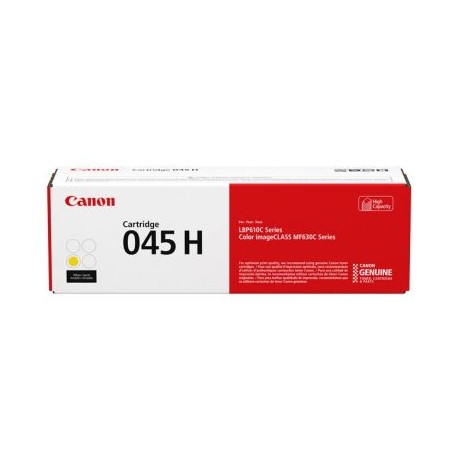 TONER CANON 045H AMARILLO ALTO RENDIMIENTO 2200PAG CANON 1243C001AA