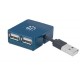 HUB USB MANHATTAN 4 PTOS 2.0 MINI 160605