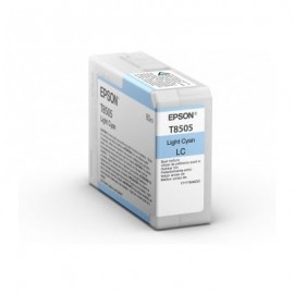 CARTUCHO EPSON T85 CYAN LIGHT SC-P800 80ML (T850500)