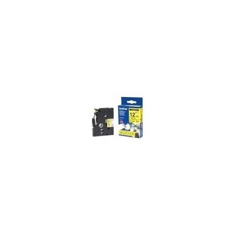 CINTA BROTHER TZEFX631-TZE AMARILLO TRANSF TERMICA NEGRO/ AMARILLO