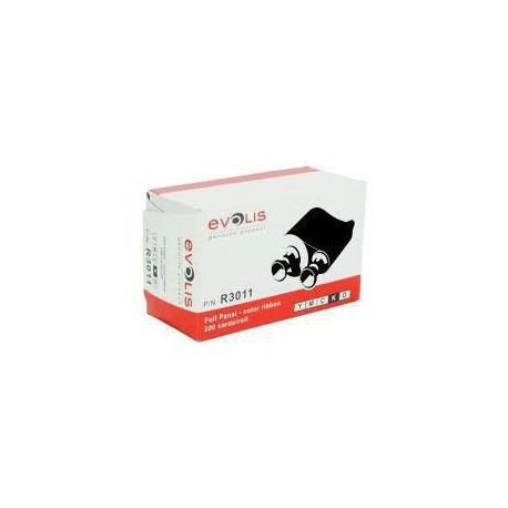 CINTA EVOLIS YMCKO NEW PEBBLE R3011