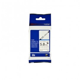 BROTHER CINTA TERMORETRACTIL NEGRO SOBRE BLANCO 5.8mmX1.5M HSE211