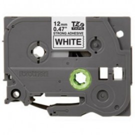 CINTA BROTHER TZES231 NEGRO SOBRE BLANCO 12MM