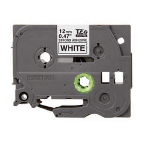 CINTA BROTHER TZES231 NEGRO SOBRE BLANCO 12MM