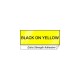 CINTA BROTHER TZES661 NEGRO SOBRE AMARILLO 36MM X 8M