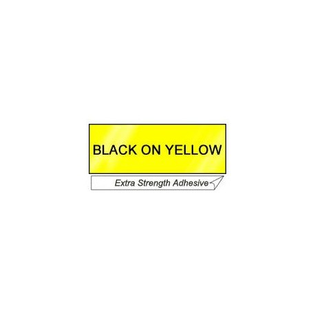 CINTA BROTHER TZES661 NEGRO SOBRE AMARILLO 36MM X 8M