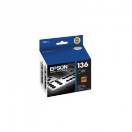 CARTUCHO NEGRO EPSON PARA IMPRESORA K101 K301 2000PAGINAS T136126-AL