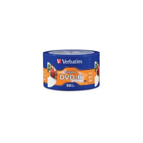 TORRE DE DVD-R VERBATIM 50PZAS 120 MINUTOS 97167