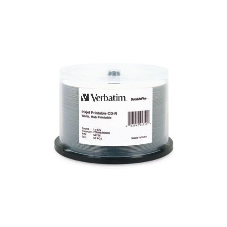 DISCO CD-R VERBATIM 94755 CD-R 700 MB 50 52X 80 MIN