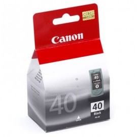 CARTUCHO TINTA CANON PG-40 NEGRO 20ML RENDIMIENTO 355 PAGINAS
