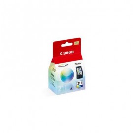 CARTUCHO TINTA CANON CL-211 COLOR 9ML 255 PAGINAS