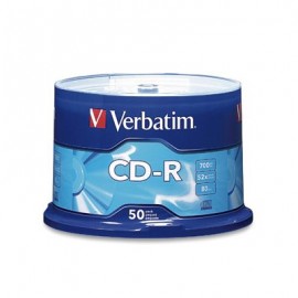 TORRE CD-R VIRGEN VERBATIM 80MIN 700MB C/50PZ 97969
