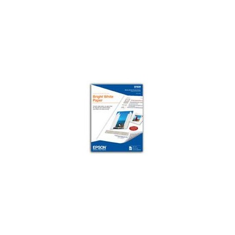 EPSON PAPEL BRIGHT WHITE PREMIUM 500 HOJAS TAM. CARTA 8.5"x11" S041586