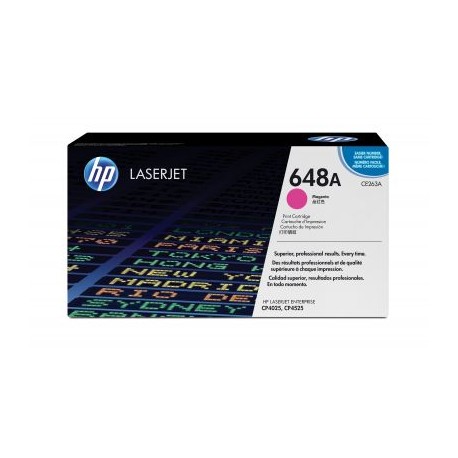 TONER 648 A MAGENTA PARA CP4525DN (CE263A)