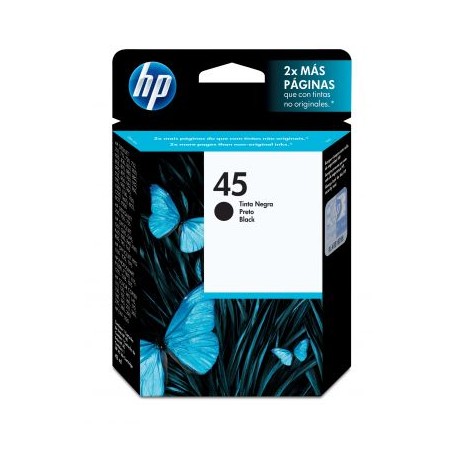 CARTUCHO P/DJ 710/870/930/950/1120C NEG. ( 51645AL)
