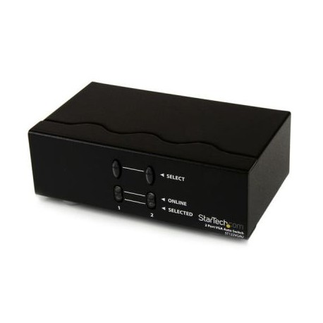 Selector Automatico Video VGA 2 Ptos 2x1 250Mhz  STARTECH ST122VGAU