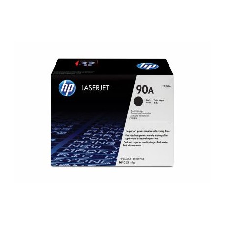 TONER HP CE390A NEGRO PARA LASERJET M4555 MFP