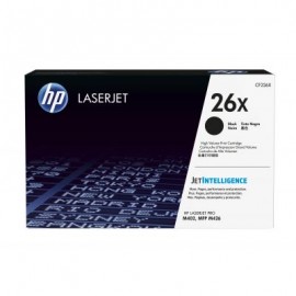 TONER HP 26X NEGRO 9,000 PAGS. PARA LASERJET M402, M426 (CF226X)