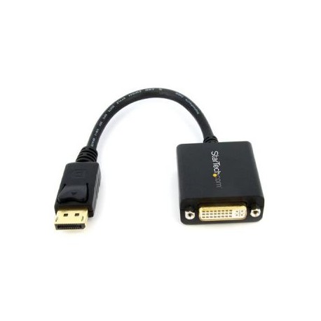 CONVERTIDOR VIDEO DISPLAYPORT A DVI HEMBRA 1920X1200  STARTECH DP2DVI2