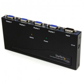 Duplicador Divisor Splitter VGA  4PTOS 350MHz STARTECH ST124PRO