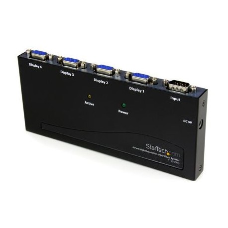Duplicador Divisor Splitter VGA  4PTOS 350MHz STARTECH ST124PRO