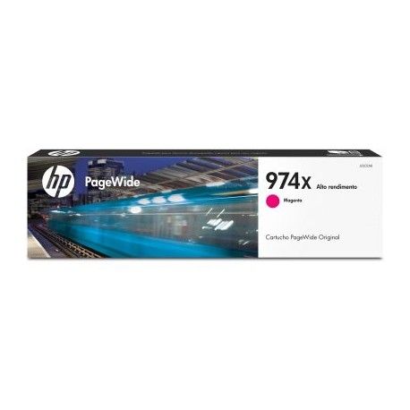 CARTUCHO HP 974XL MAGENTA INYECCION DE TINTA L0S02AL