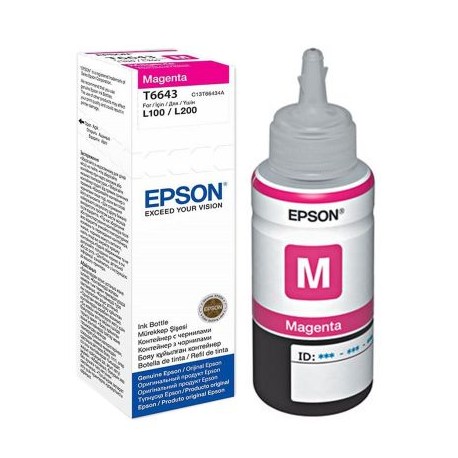 BOTELLA TINTA EPSON T664320 P/L310/L380/L395/L575/ MAGENTA