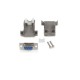 Conector DB9 Serial HembrA Ensamblado C/Carcasa Plast STARTECH C9PSF