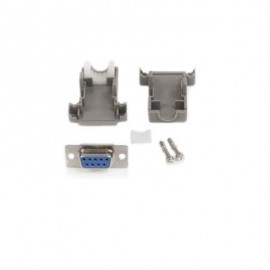 Conector DB9 Serial HembrA Ensamblado C/Carcasa Plast STARTECH C9PSF