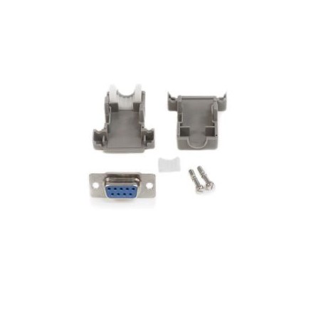 Conector DB9 Serial HembrA Ensamblado C/Carcasa Plast STARTECH C9PSF