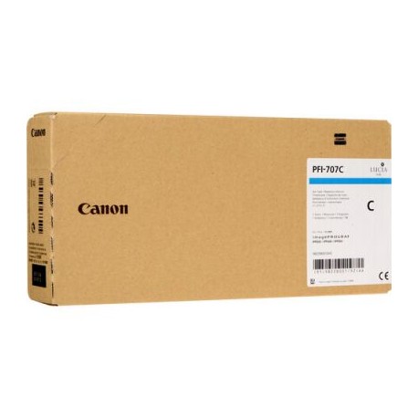 TANQUE DE TINTA CANON PFI-707 CYAN 700ML 9822B001AA