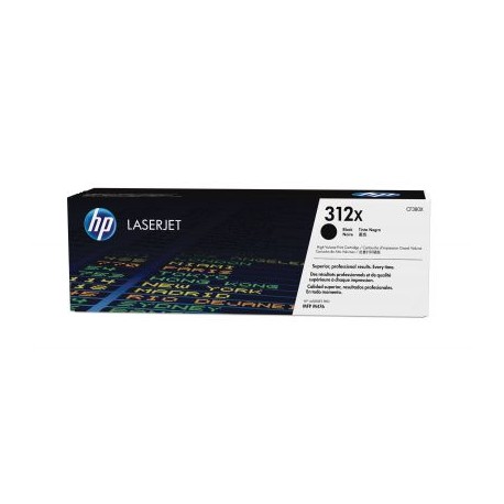 TONER LASERJET HP 312X NEGRO 4,400 PAGS CF380X