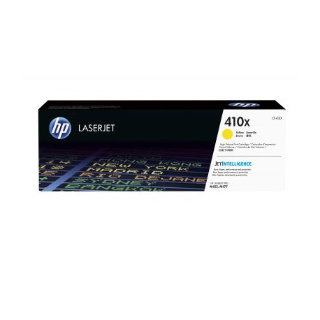 TONER LASERJET HP 410X AMARILLO 5,000 PAGS P/M452 CF412X