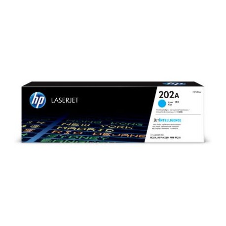 TONER HP 202A CYAN 1300 PAGS P/M254/M281 CF501A