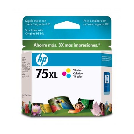 CARTUCHO HP 75XL TRICOLOR P/F4180/C4280/ (CB338WL)
