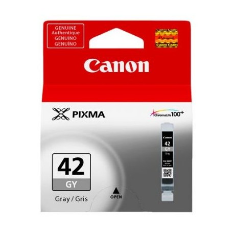TANQUE TINTA CANON CLI-42 GY GRIS 13ML P/PIXMA PRO-100 (6390B009AA)
