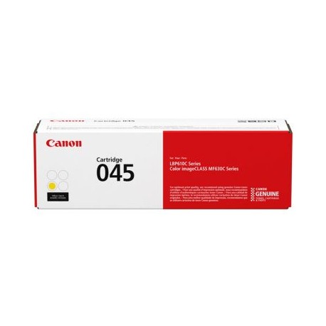 TONER CANON 045 AMARILLO 1,300 PAGINAS 1239C001AA