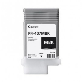 TANQUE TINTA CANON NEGRO MATE PFI-107MBK 130ML (6704B001AA)