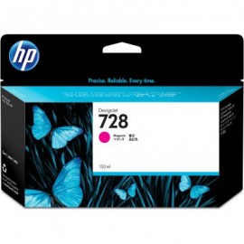 CARTUCHO DE TINTA DESIGNJET HP 728 130ML MAGENTA F9J66A F9J66A