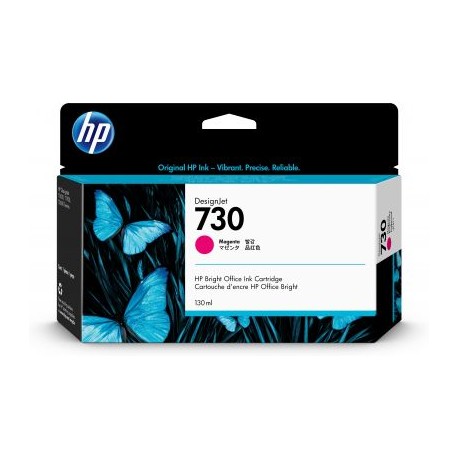 CARTUCHO DE TINTA DESGINJET HP 730 130ML MAGENTA P2V63A P2V63A