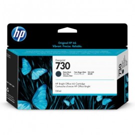 CARTUCHO DE TINTA DESIGNJET HP 730 130ML NEGRO MATE P2V65A P2V65A